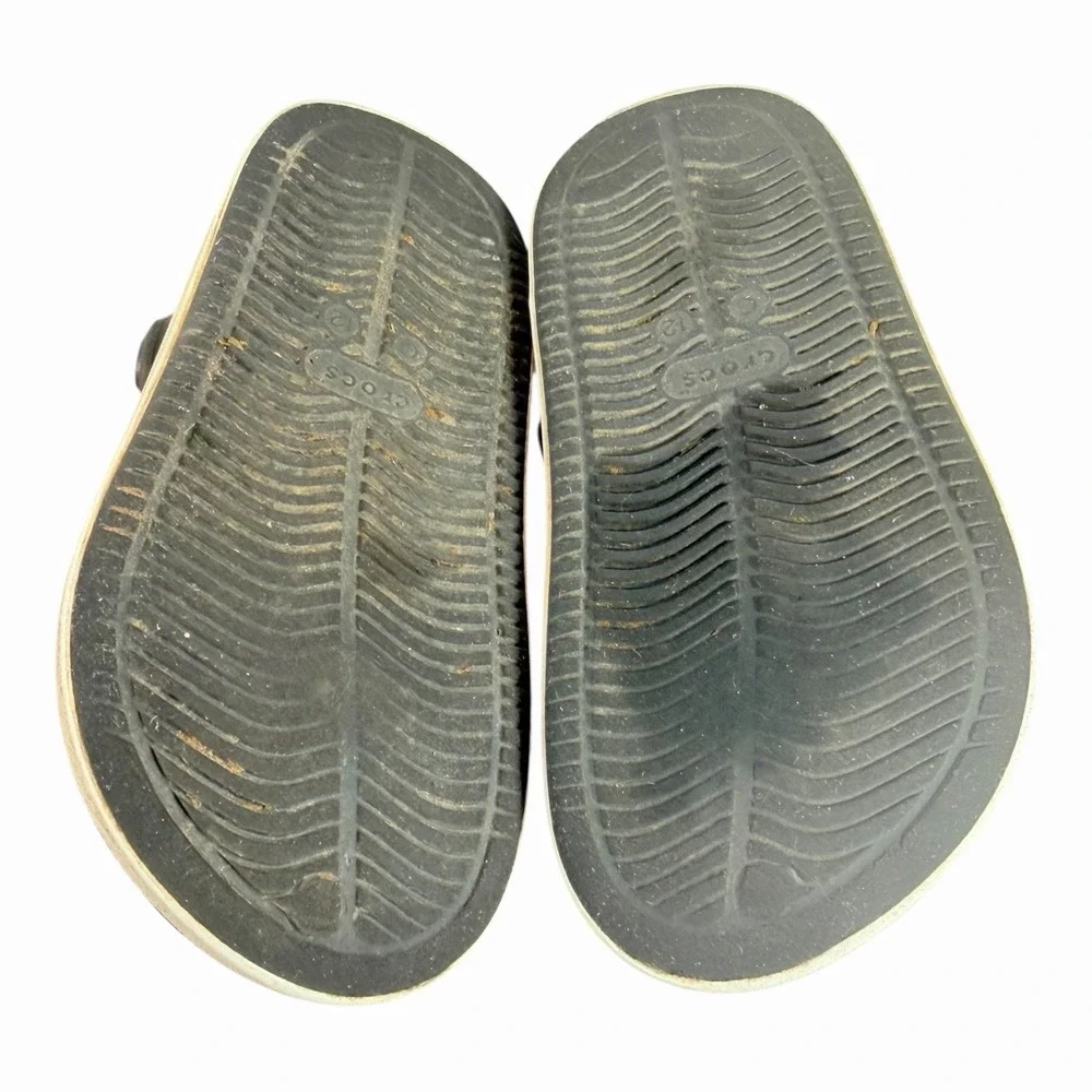 Crocs‎ Bayaband Clog Black with Jibbits Size 12Y